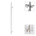 Barra RR bloqueable, 18 monturas, 1431 mm (70 mm)