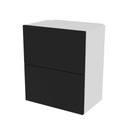 Pensile LAB con ante a libro, 2 ripiani, 500x580x320 mm
