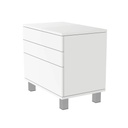 Armadio FS con 3 cassetti, apertura tip-on, chiusura ammortizzata