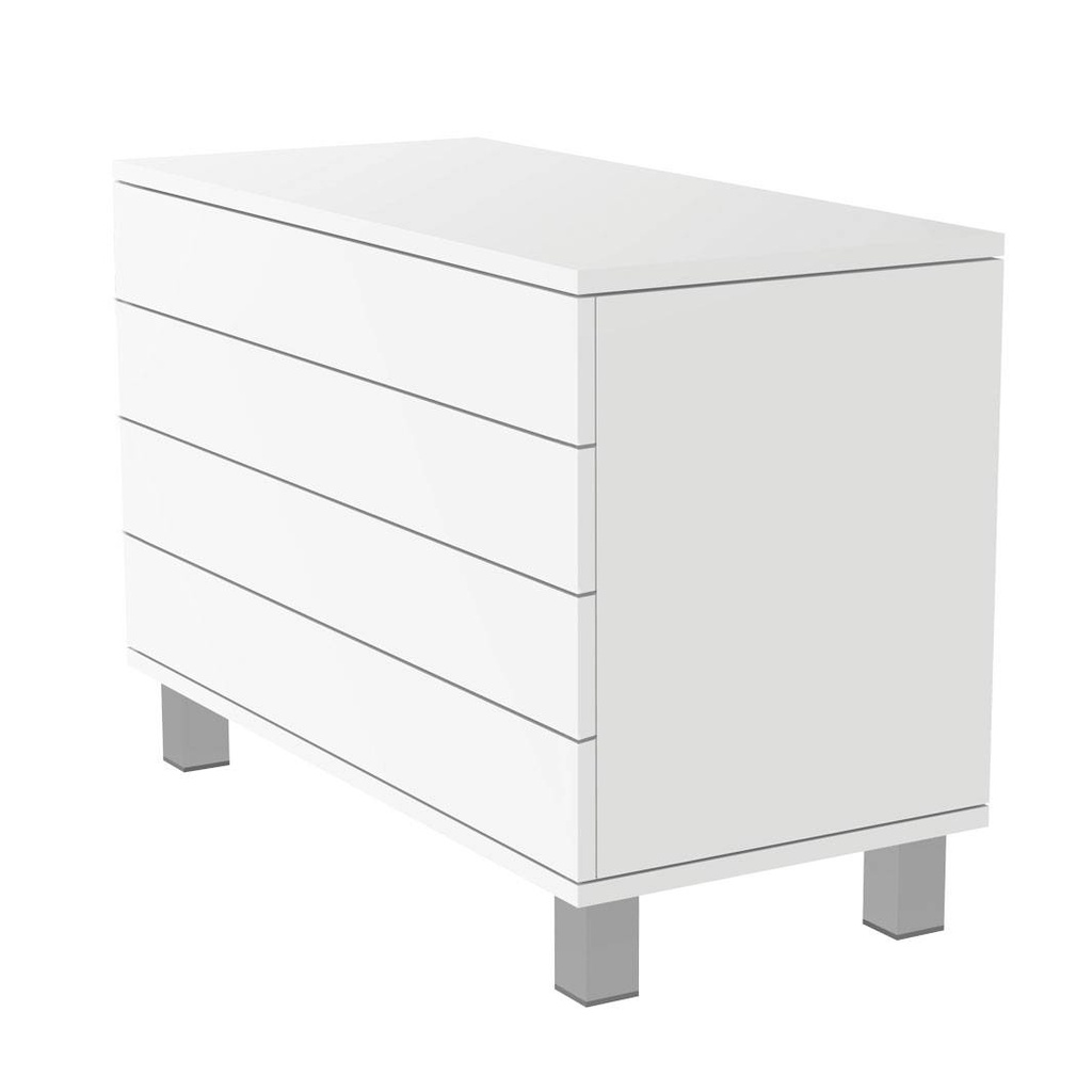 FS cabinet, 4 drawers, tip-on opening, soft-close