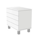 Armoire FS avec 4 tiroirs, ouverture tip-on, fermeture douce