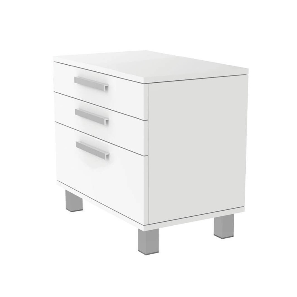 FS Schrank mit 3 Schubladen mit Griffen,  Soft-Close