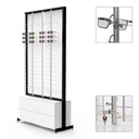 Espositore FS, 8 aste (144), 2 cassetti profondi per astucci (100), 1032x1980x400 mm
