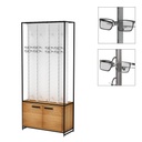 Présentoir STK FS, 8 tiges (144), meuble, 930x2035x400 mm