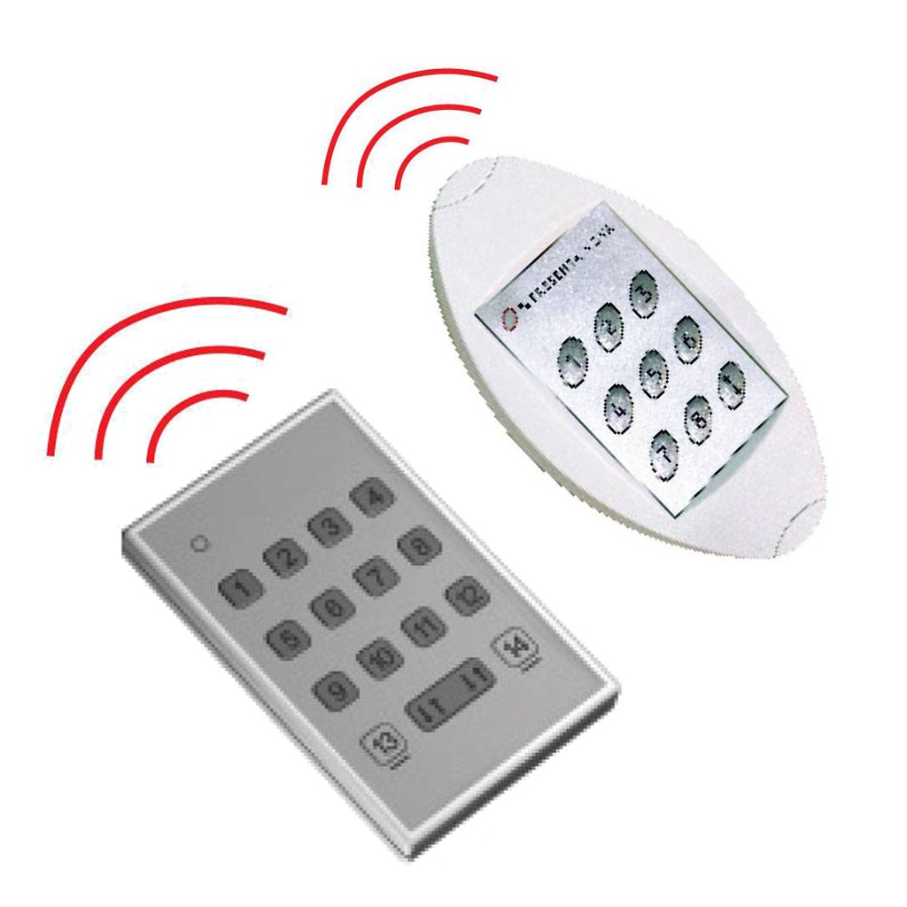 Remote for SRC remote lockable rod