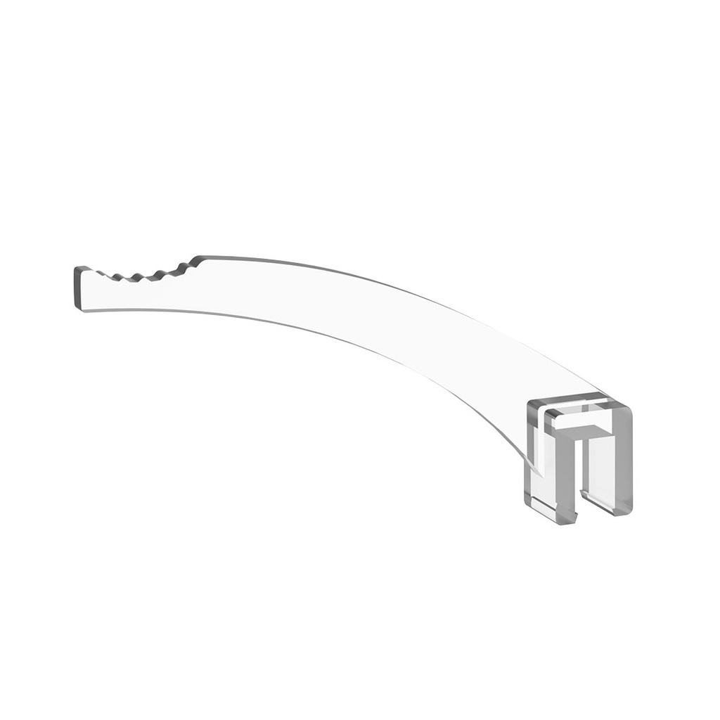 Clear Look Brillenhalter (1), transparentes Polycarbonat
