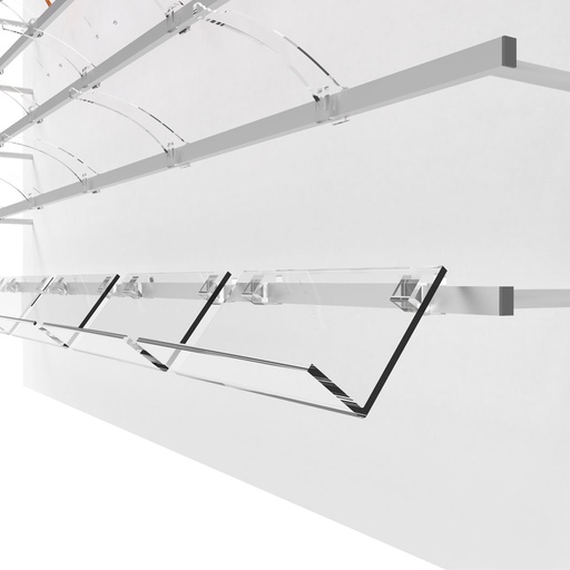 [A.CL.EH / CL.EH] Porta astucci Clear Look, acrilico, 140x65 mm