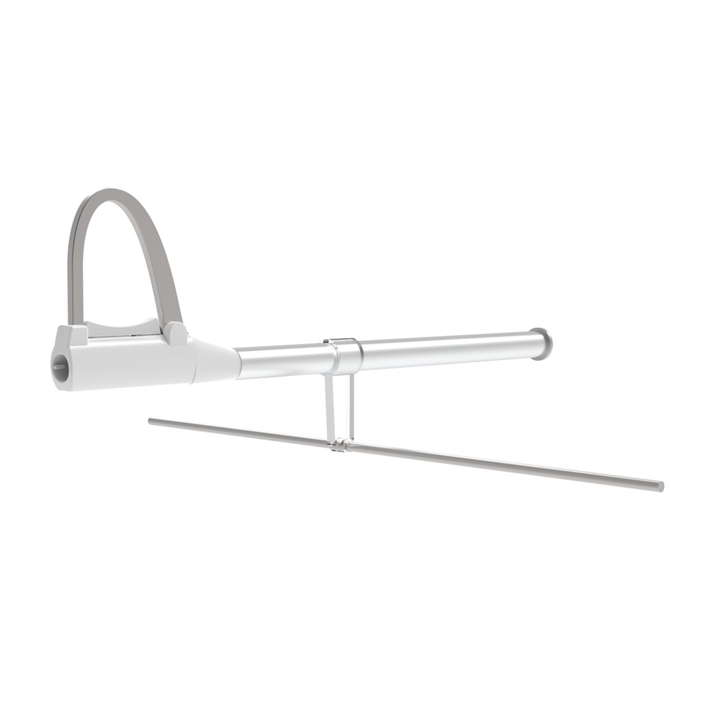 [SL.W lockable frame holder] Single Lock frame holder, lockable, for wall plates, universal