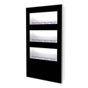 Vitrine avec 3 étagères