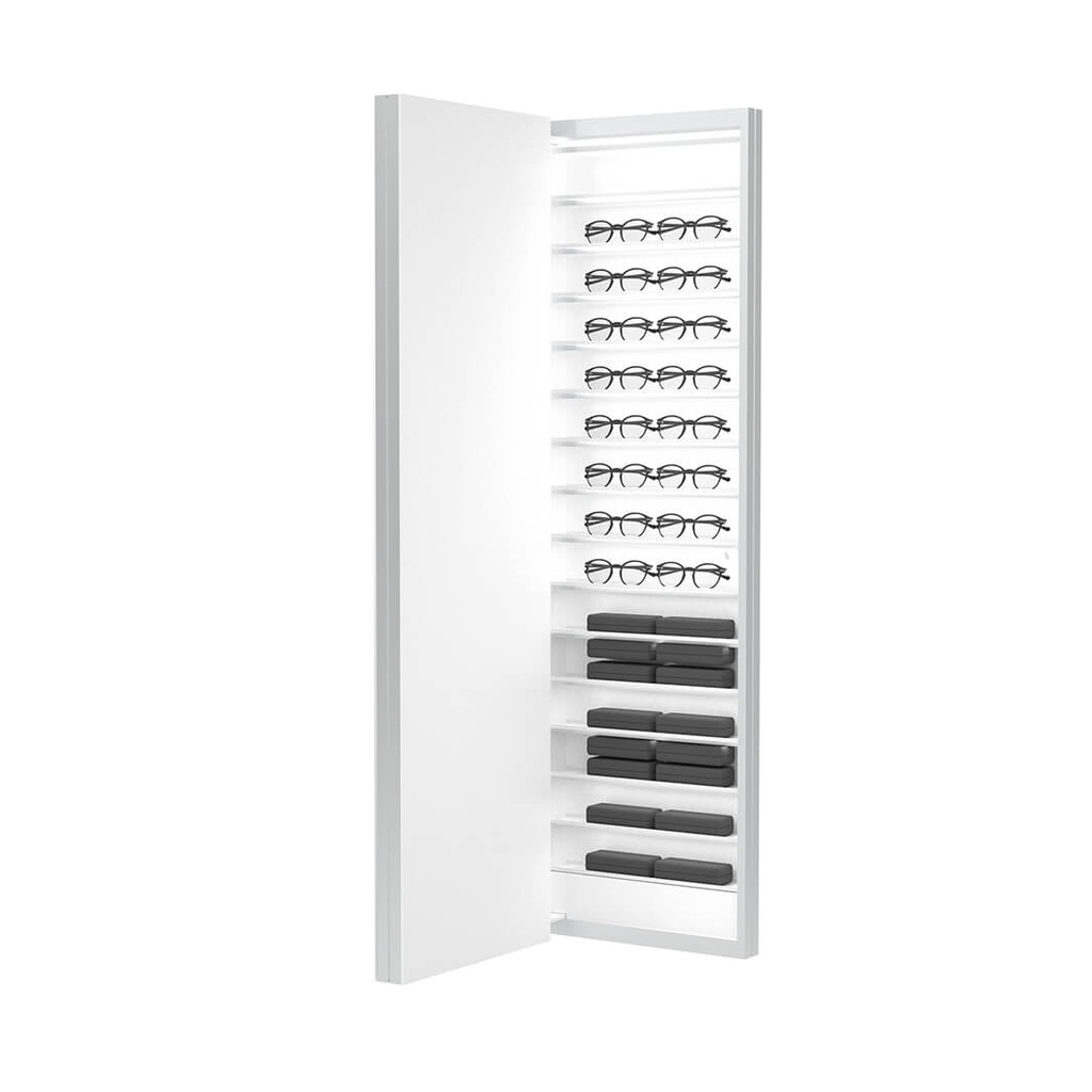+ D1 Dual back storage, 15 shelves