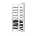 + D2 Dual back storage, 30 shelves