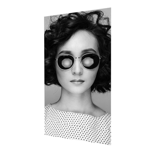 Poster for LED advertising panels, backlit foil