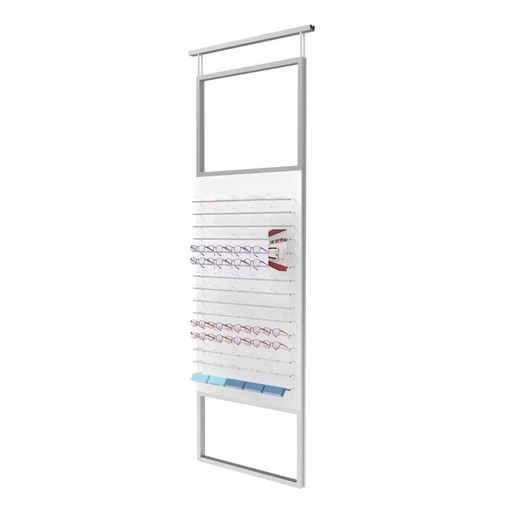 Teleskop-Präsenter, 1 Paneel mit 15 Stangen (75), 900x1800-4500 mm