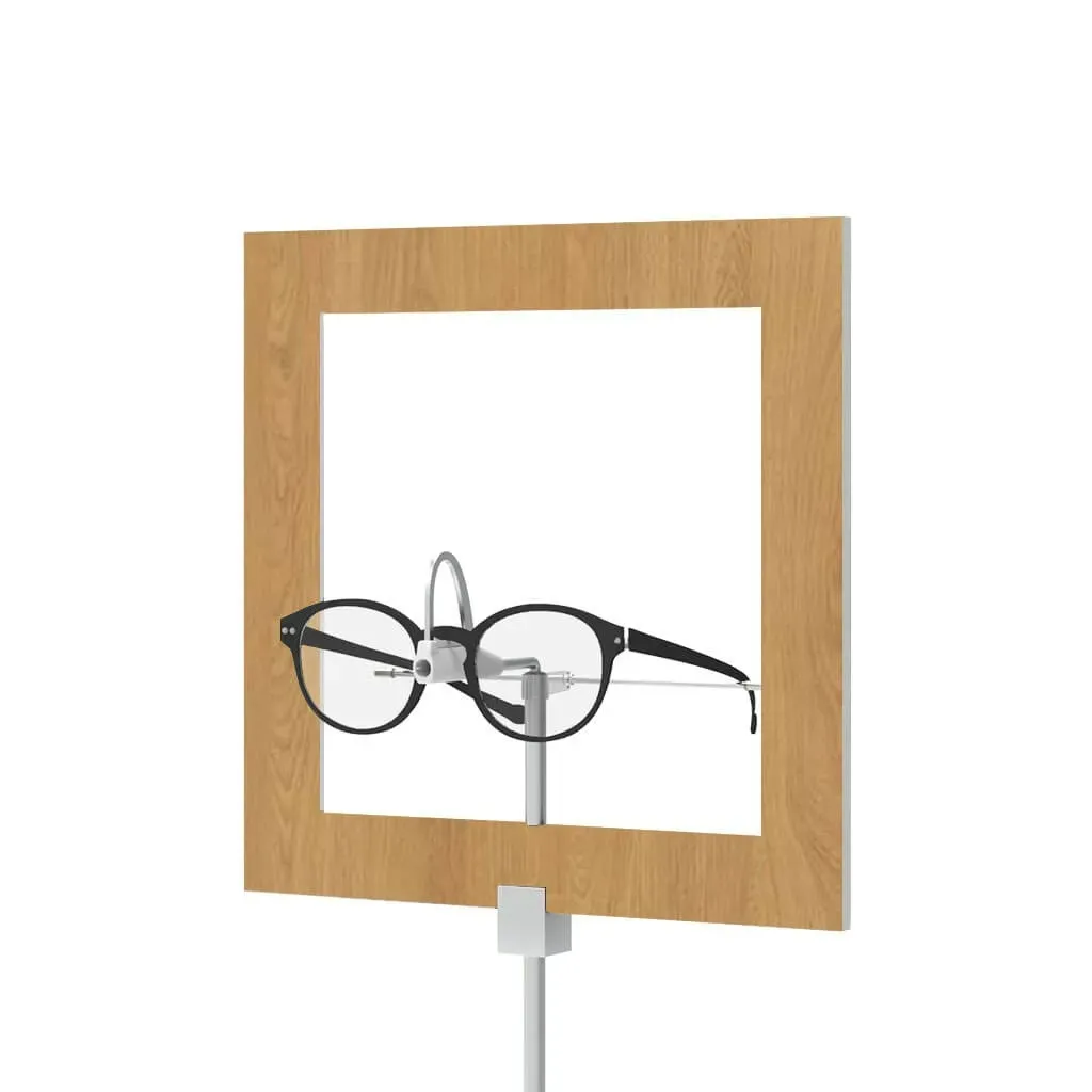Deco frame for shop windows (1), rectangular, standing