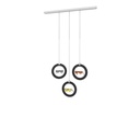 Sky Line Solo display, 3 round deco frames, 1000x1600-4500 mm