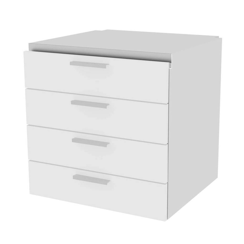 Mobile EX, 4 cassetti, 600x600x580 mm