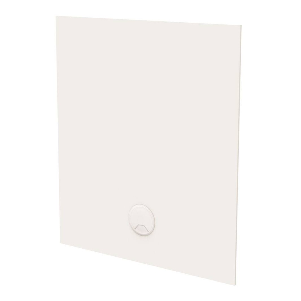 [LA.BSE / WS.FE] LAB backsplash with cable grommet, 500x560x5 mm