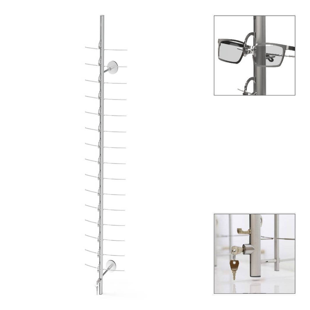 RR lockable rod, 15 frames, 1221 mm (70 mm)