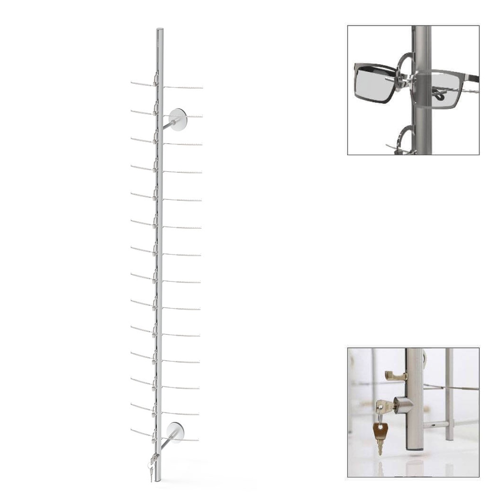 RR lockable rod, 14 frames, 1151 mm (70 mm)