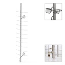Barra RR bloqueable, 11 monturas, 941 mm (70 mm)