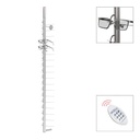 Asta SRCRF bloccabile a distanza con motore, 18 montature, 1500 mm (70 mm)