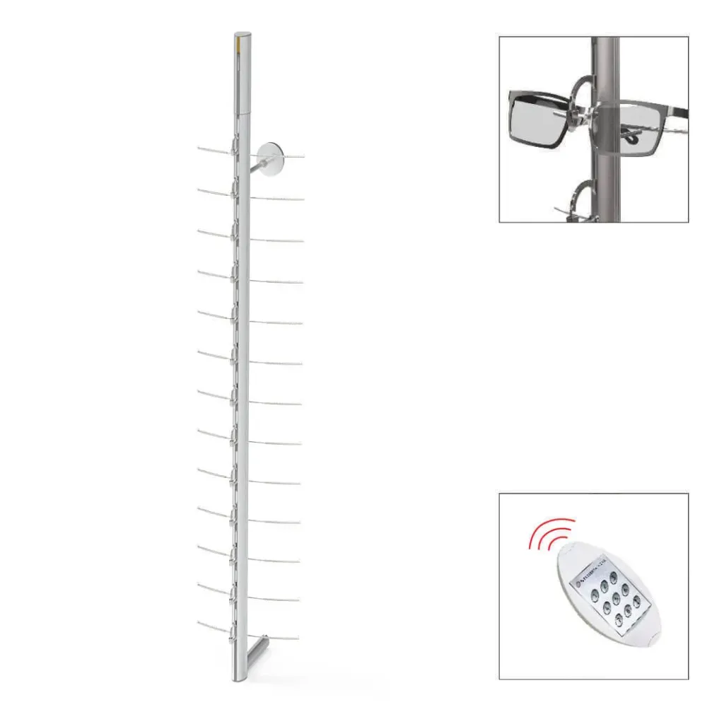 SRCRF remote lockable rod with motor, 13 frames, 1150 mm (70 mm)