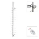 Asta SRCRF bloccabile a distanza con motore, 13 montature, 1150 mm (70 mm)